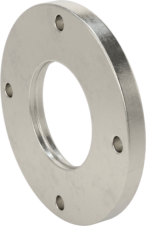 Paslanmaz Çelik Borular için Cıvatalı Yüksek Vakum Bağlantı Parçası, Adaptör, 2-1/2" Dış Çaplı Boru x Soket Bağlantılı Dişi Boru için