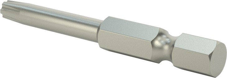 Torx-Plus Ucu, Elektrikli Aletler için 1/4" Altıgen Şaft, IP20 Boyutu