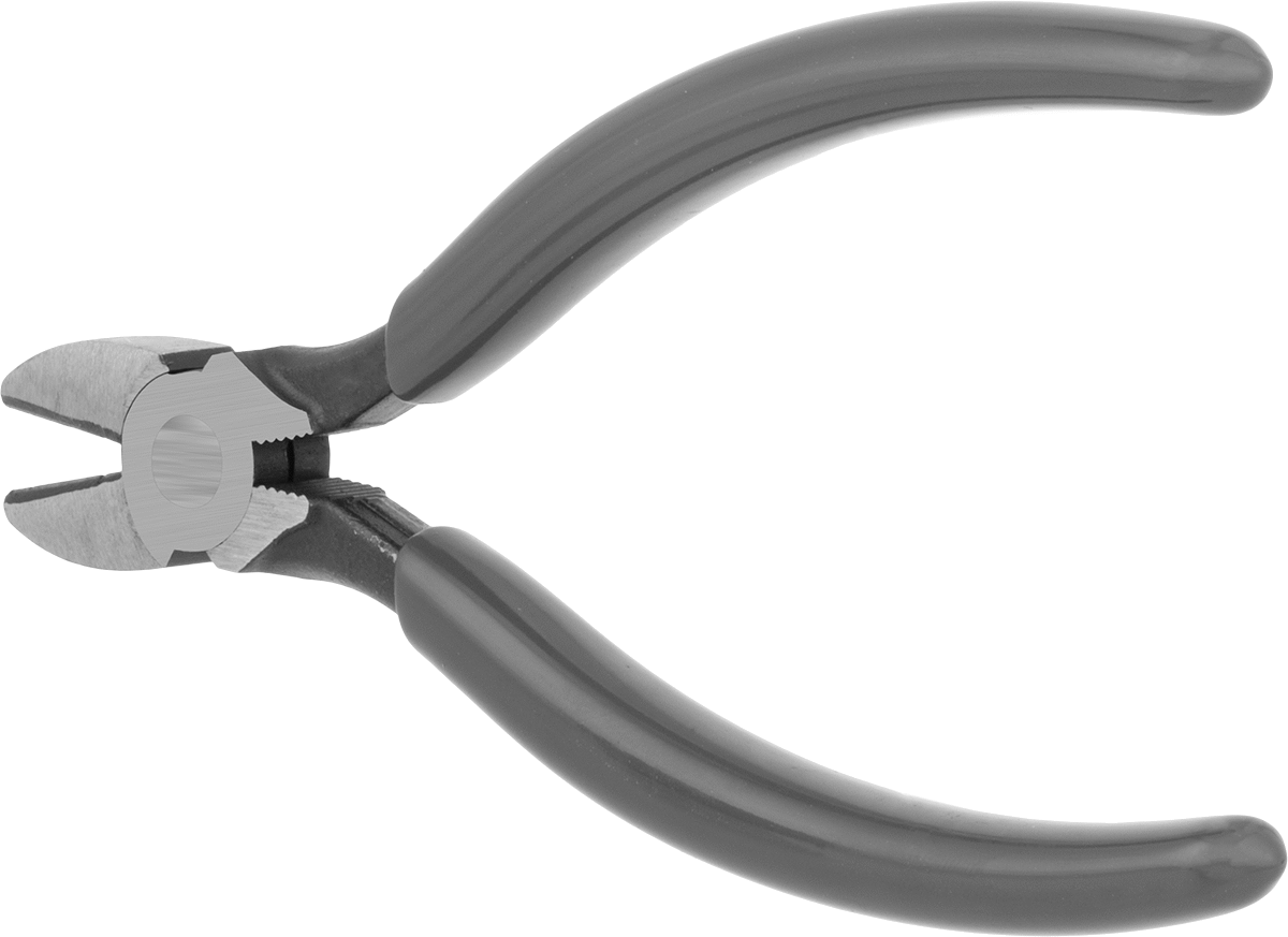 Tel Kesiciler, Oval Başlı ve Yastıklı Tutma Yeri ile, 6" Toplam Uzunluk