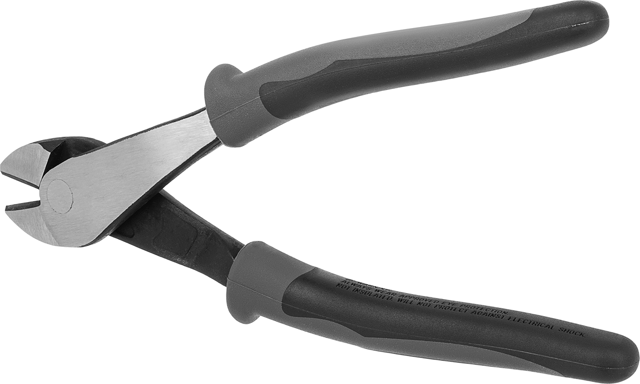Tel Kesiciler, 12 Derece Ofset Oval Başlı ve Ultra Kavrama ile, 8" Toplam Uzunluk
