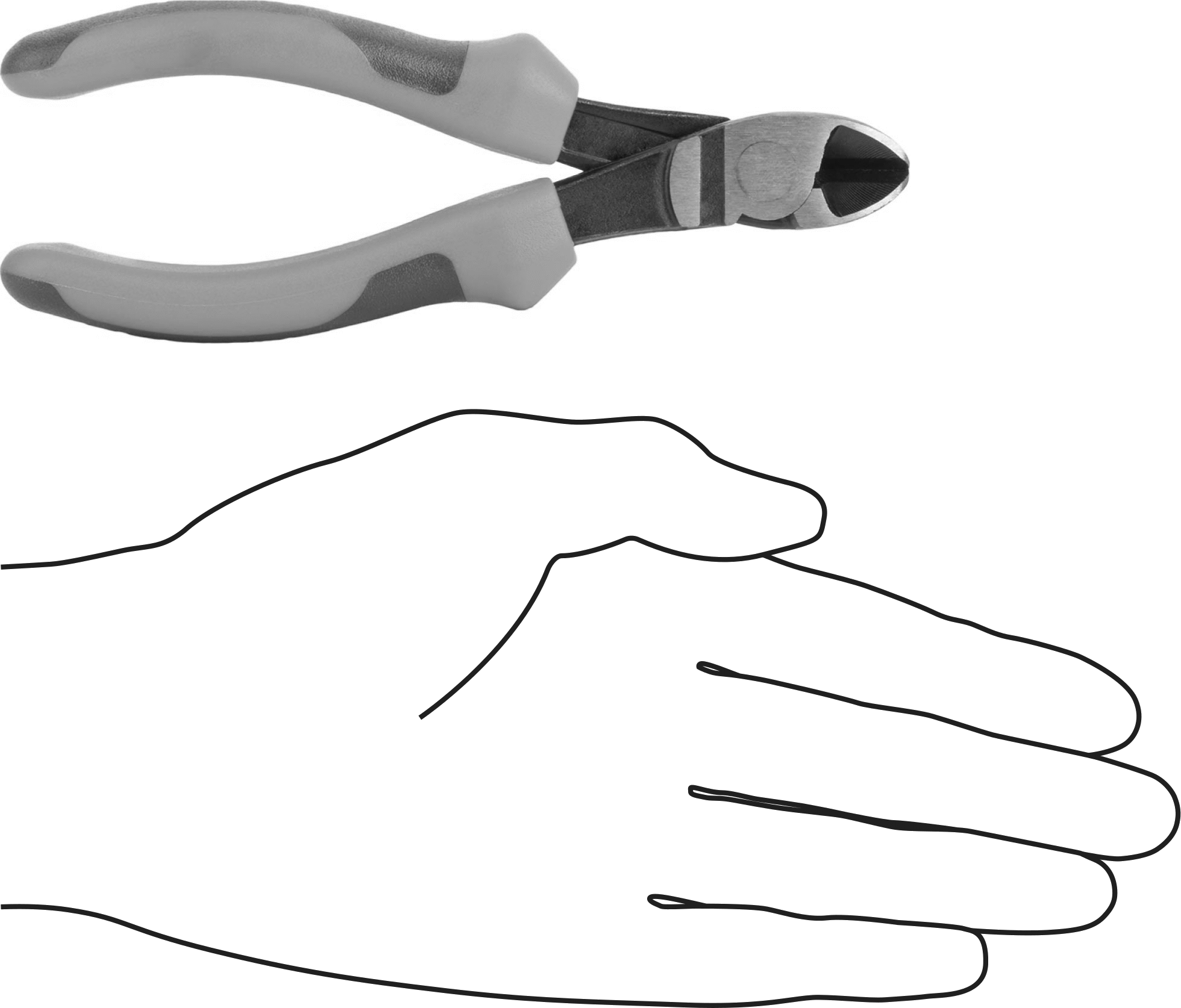 Tel Kesiciler, Oval Başlı ve Ultra Kavrama, 5-1/2" Toplam Uzunluk