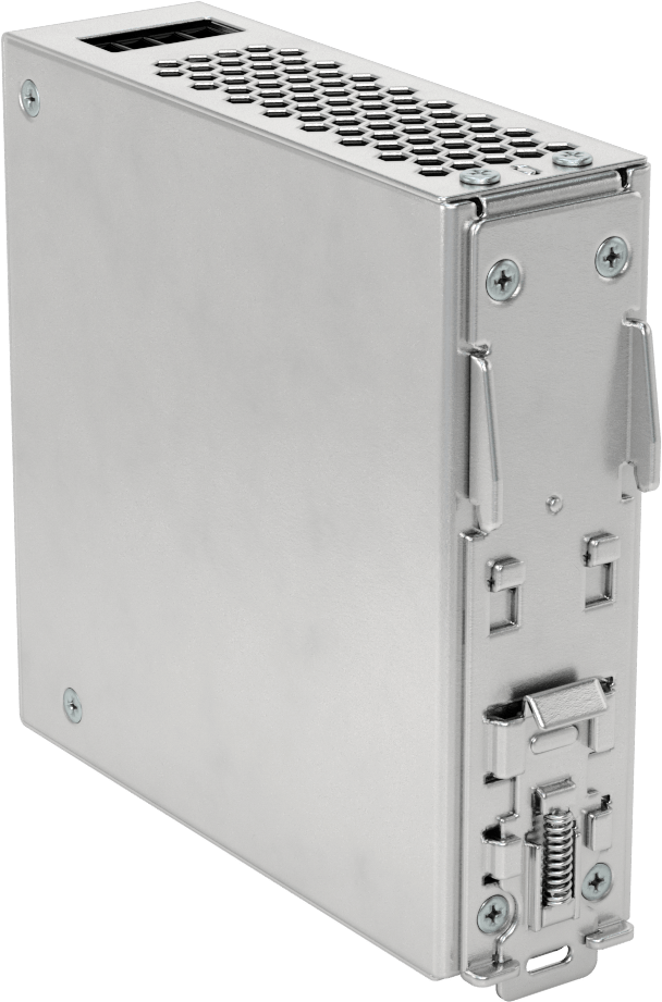 Motor Çalıştırmalı DIN Rayına Monte Güç Kaynağı, Üç Fazlı, 24V DC, 5A