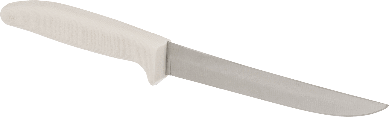 Kemik Sıyırma Bıçağı, 10-1/2“ Uzunluk, 6” Bıçak ve Plastik Sap