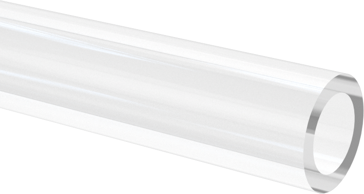 Tüp Şeklinde Ölçüm Camı, 1/2" OD, 10" Uzunluk