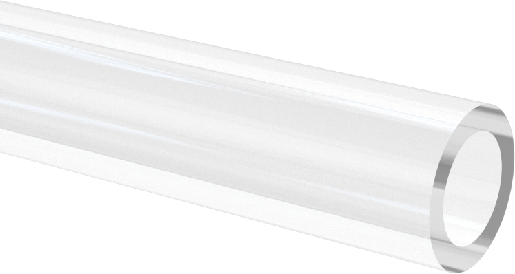 Tüp Şeklinde Ölçüm Camı, 1/2" OD, 12" Uzunluk