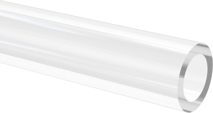 Tüp Şeklinde Ölçüm Camı, 1/2" OD, 24 inç Uzunluk