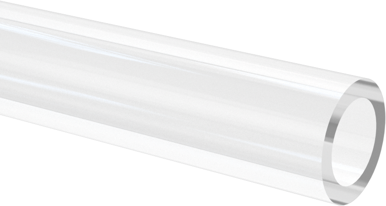 Tüp Şeklinde Ölçüm Camı, 5/8" OD, 3/32" Duvar Kalınlığı, 12" Uzunluk