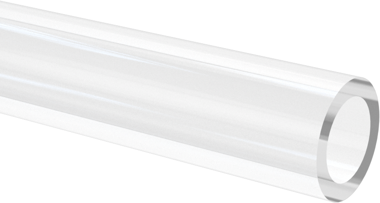 Tüp Şeklinde Ölçüm Camı, 5/8" OD, 3/32" Duvar Kalınlığı, 14" Uzunluk