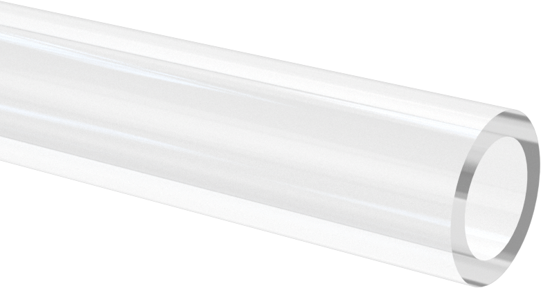 Tüp Şeklinde Ölçüm Camı, 5/8" OD, 3/32" Duvar Kalınlığı, 15" Uzunluk