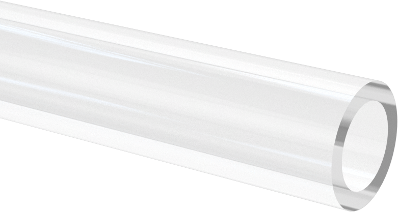 Tüp Şeklinde Ölçüm Camı, 5/8" OD, 3/32" Duvar Kalınlığı, 16" Uzunluk
