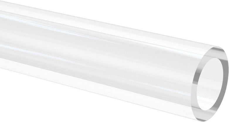Tüp Şeklinde Ölçüm Camı, 5/8" OD, 3/32" Duvar Kalınlığı, 17" Uzunluk