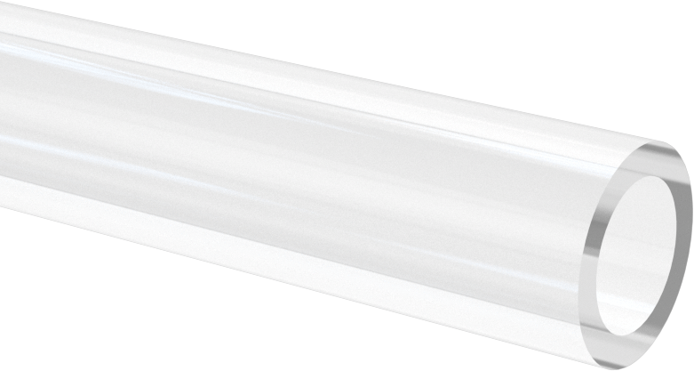 Tüp Şeklinde Ölçüm Camı, 5/8" OD, 3/32" Duvar Kalınlığı, 18 inç Uzunluk