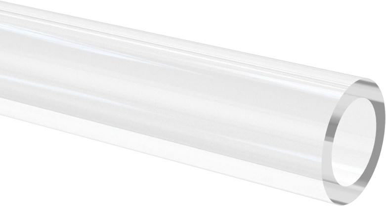 Tüp Şeklinde Ölçüm Camı, 5/8" OD, 3/32" Duvar Kalınlığı, 20" Uzunluk