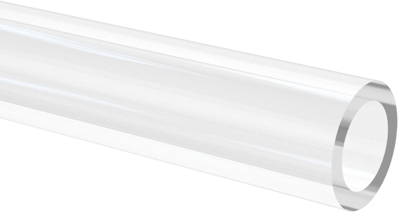 Tüp Şeklinde Ölçüm Camı, 5/8" OD, 3/32" Duvar Kalınlığı, 30 inç Uzunluk
