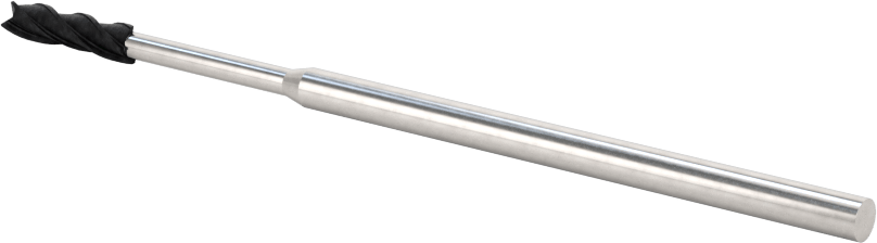 Elmas Kaplı Karbür Uçlu Freze, Kare Uç, 4 Yiv, 3 mm Freze Çapı, 75 mm Toplam Uzunluk
