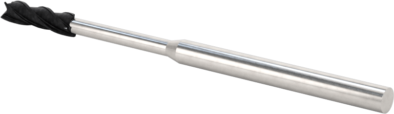 Elmas Kaplı Karbür Uçlu Freze, Kare Uç, 4 Yiv, 4 mm Freze Çapı, 75 mm Toplam Uzunluk