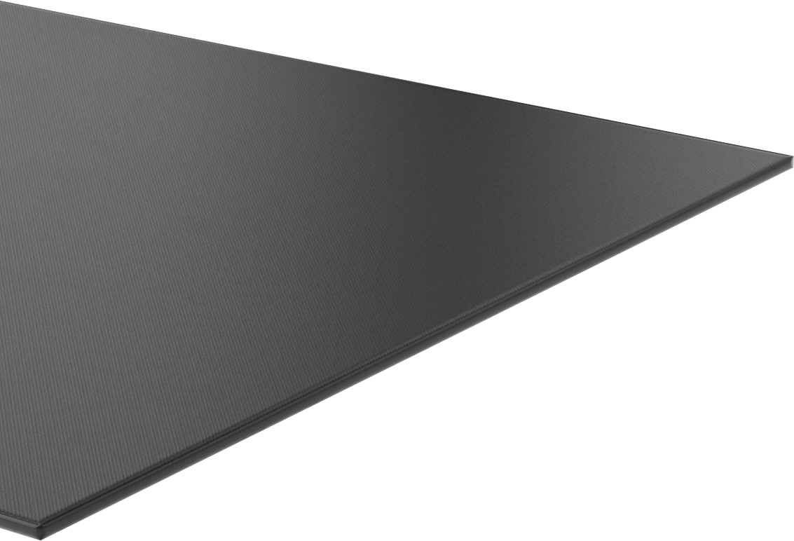 Yüksek Mukavemetli Hava Koşullarına Dayanıklı EPDM Kauçuk Levha, Arka Yüzü Yapışkanlı, Çapraz Bağlantı, 12" x 12" x 1/8"