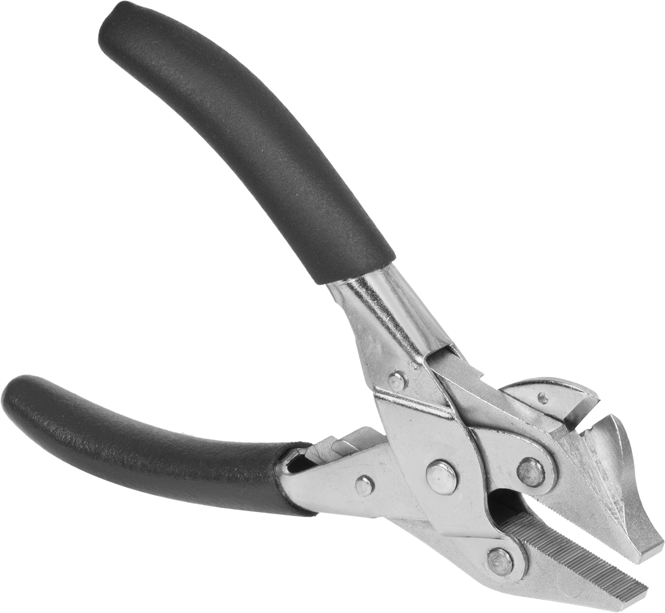 Paralel Çeneli Pense, Düz Çeneli, Tel Kesici ve Yastıklı Tutamak, 6-1/2" Uzunluk