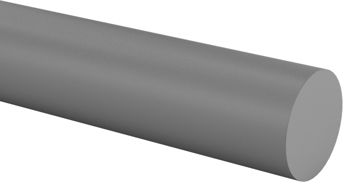 Elektrik Yalıtımlı Torlon Pai Çubuk, Yüksek Mukavemetli, Aşınmaya Dayanıklı, 1/4" Çap