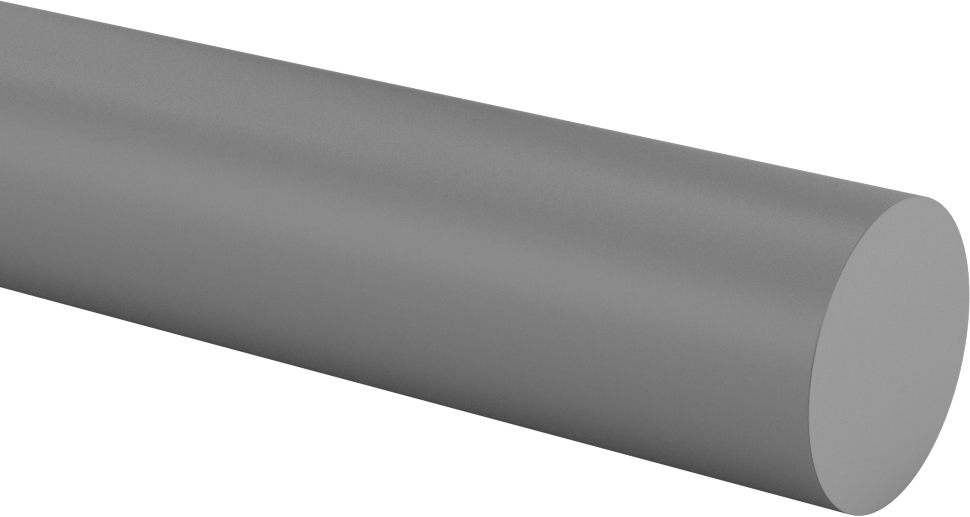 Elektrik Yalıtımlı Torlon Pai Çubuk, Yüksek Mukavemetli, Aşınmaya Dayanıklı, 1-1/2" Çap