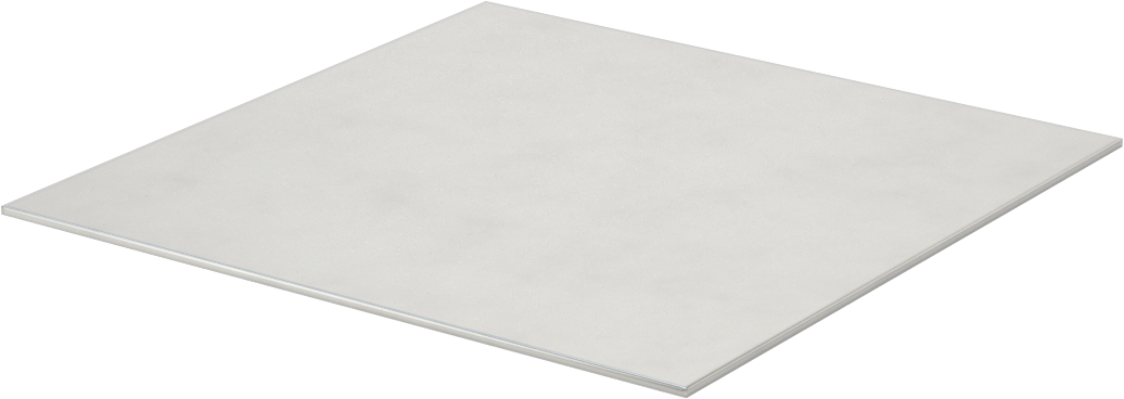 Aşınmaya Dayanıklı Kobalt 6B, 6“ Uzunluk x 6” Genişlik x 0,062" Kalınlık Levha