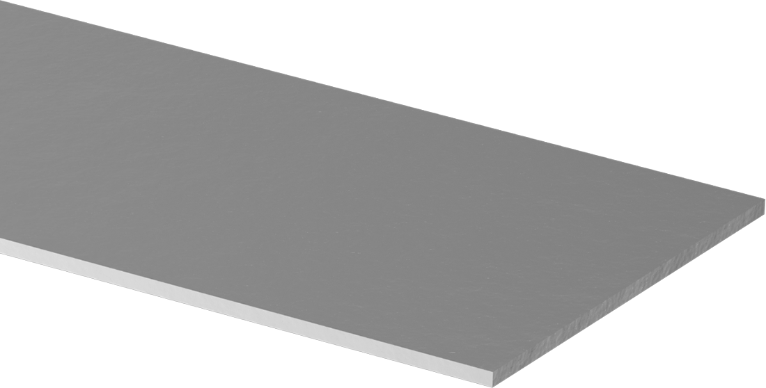 Aşınmaya Dayanıklı Kobalt 6B, 12“ Uzunluk x 2” Genişlik x 0,062" Kalınlık Levha
