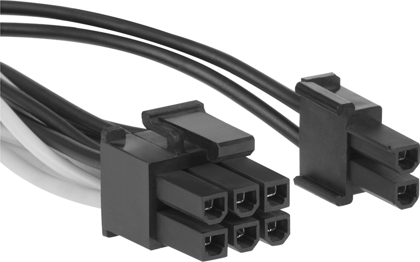 PCI-E 6+2 Pin Molex Mini-Fit