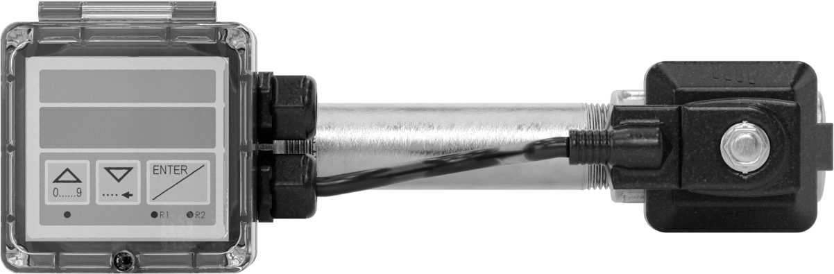 Toplu Dağıtım Açma/Kapama Valfi, Floroelastomer Kauçuk Contalı Paslanmaz Çelik Gövde, 1 NPT Dişi