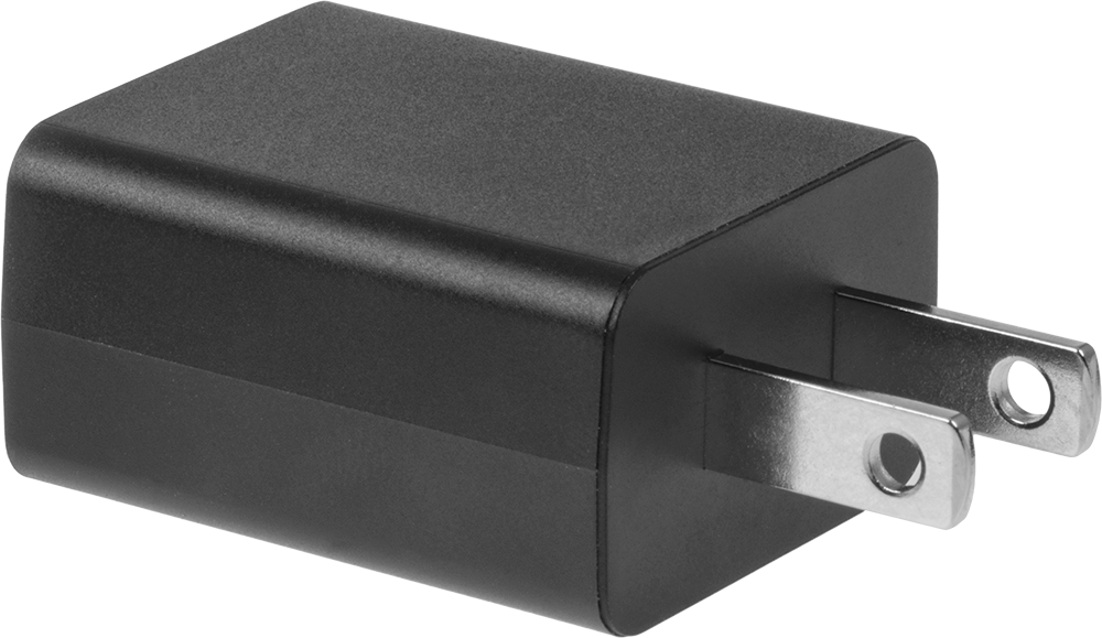 USB Şarj Cihazı, Düz Uçlu NEMA 1-15 Fişli, 5 Watt