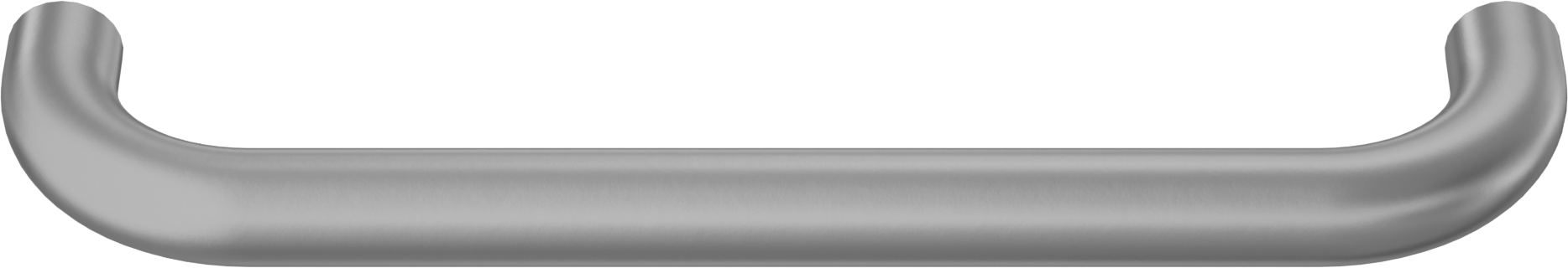 Ekstra Uzun Dişli Delik Montajlı Çekme Kolu, Yuvarlak, Alüminyum, 350 mm Merkezden Merkeze, 28 mm Çap, 78 mm Çıkıntı