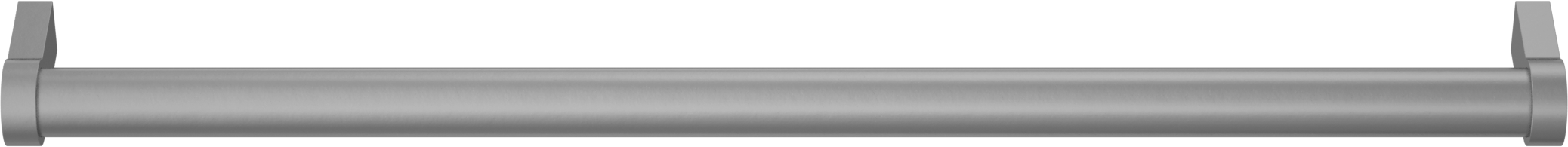 Ekstra Uzun Dişli Delik Montajlı Çekme Kolu, Yuvarlak, Eloksallı Alüminyum, 24" Merkezden Merkeze, 28 mm Çap