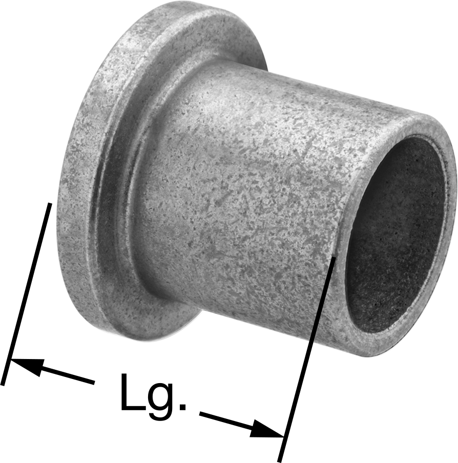 Yağ Dolgulu 841 Bronz Flanşlı Kovanlı Rulman, Yiyecek ve İçecek için, 1/4" Mil Çapı için, 3/4" Uzunluk