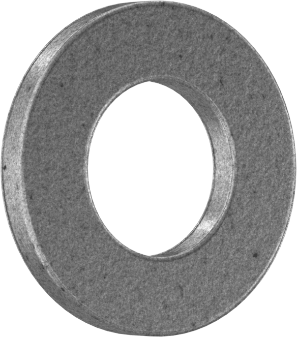 Aşırı Yük Yağlı Baskı Yatağı, 5/8" Mil için, 1-3/16" OD, 1/8" Kalınlık, Demir Bakır