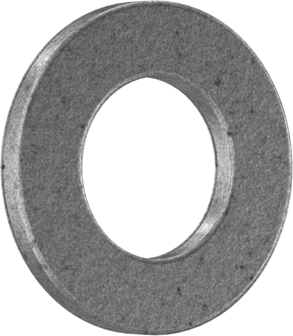 Aşırı Yük Yağlı Baskı Yatağı, 3/4" Mil için, 1-3/8" OD, 1/8" Kalınlık, Demir Bakır