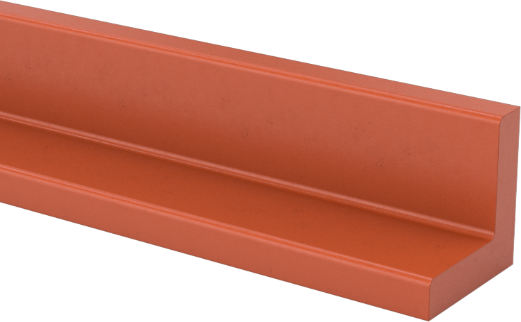 Yüksek Sıcaklık Silikon Kauçuk 90 Derece Açı, Yüksek Mukavemetli, 1/2“ x 1/2” Dış Boyut, 6 Fit Uzunluk