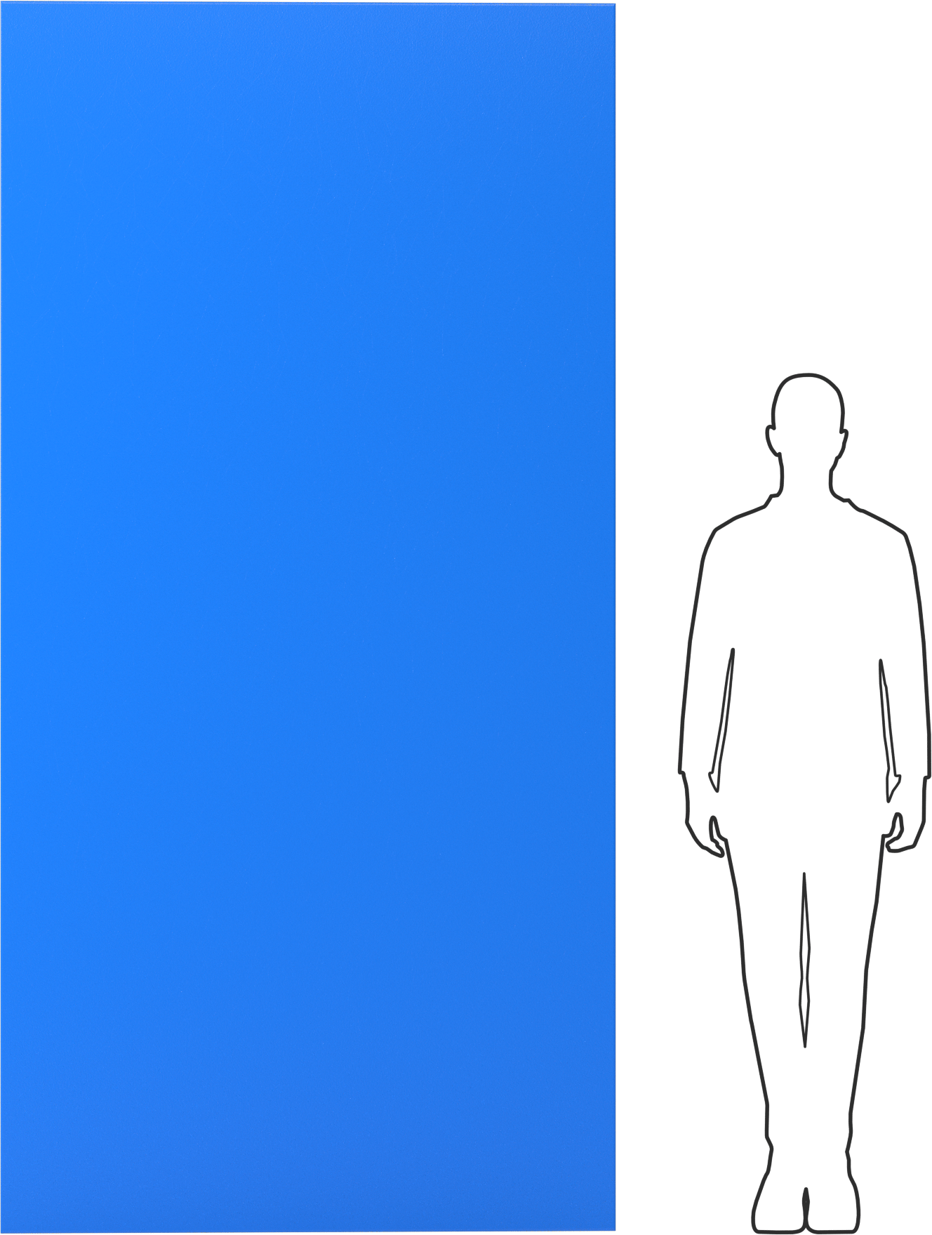 Yüksek Mukavemetli Kaygan UHMW Polietilen, Levha, 48" x 96", 1/4" Kalınlık