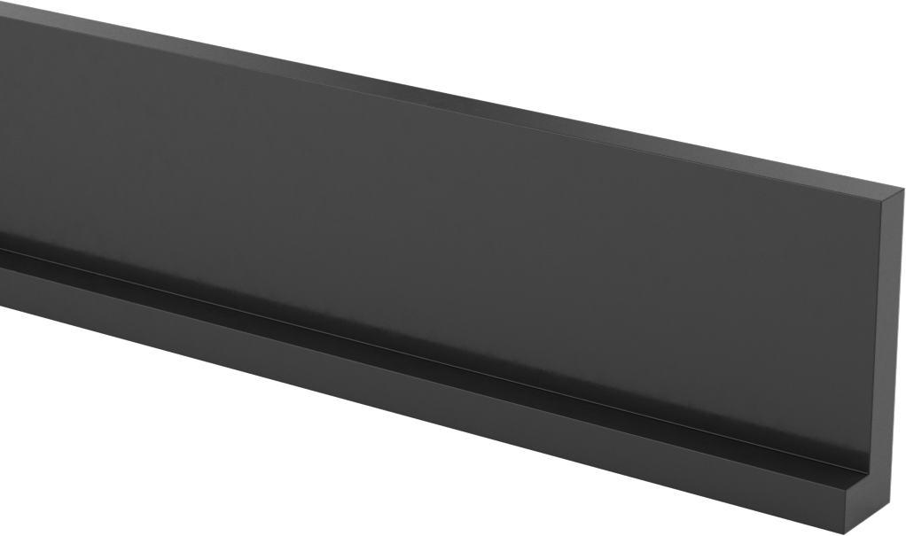 Hava Koşullarına Dayanıklı EPDM Kauçuk 90 Derece Açı, 1/2“ x 1-3/4” Dış Boyut, 3 Fit Uzunluk