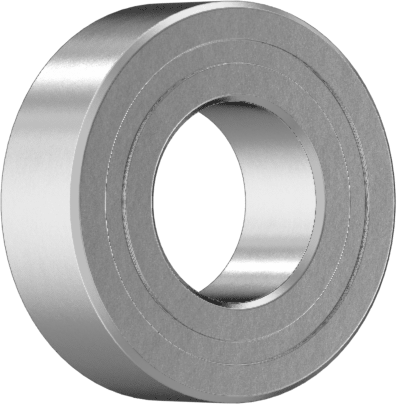 Yüksek Hassasiyetli 440C Paslanmaz Çelik Bilyalı Rulman, Ekranlı, Ticaret No. R166-2Z, 17000 rpm Maksimum Hız