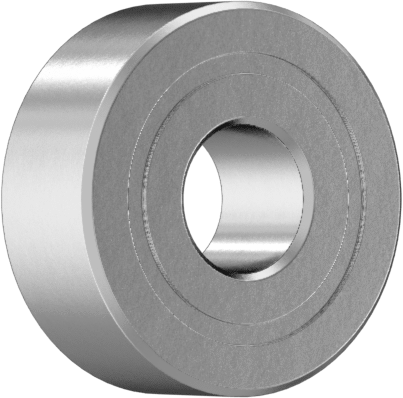 Yüksek Hassasiyetli 440C Paslanmaz Çelik Bilyalı Rulman, Ekranlı, Ticaret No. R3-2Z, 17000 rpm Maksimum Hız