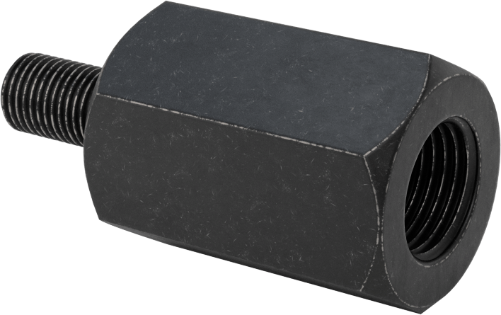 Çekici için Vidalı Adaptör, 3/8“-24 x 5/8”-18 Diş Boyutu