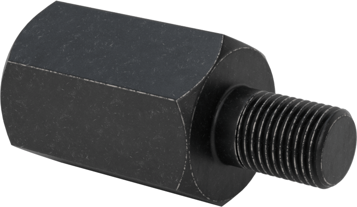 Çekici için Vidalı Adaptör, 1/2“-20 x 5/8”-18 Diş Boyutu