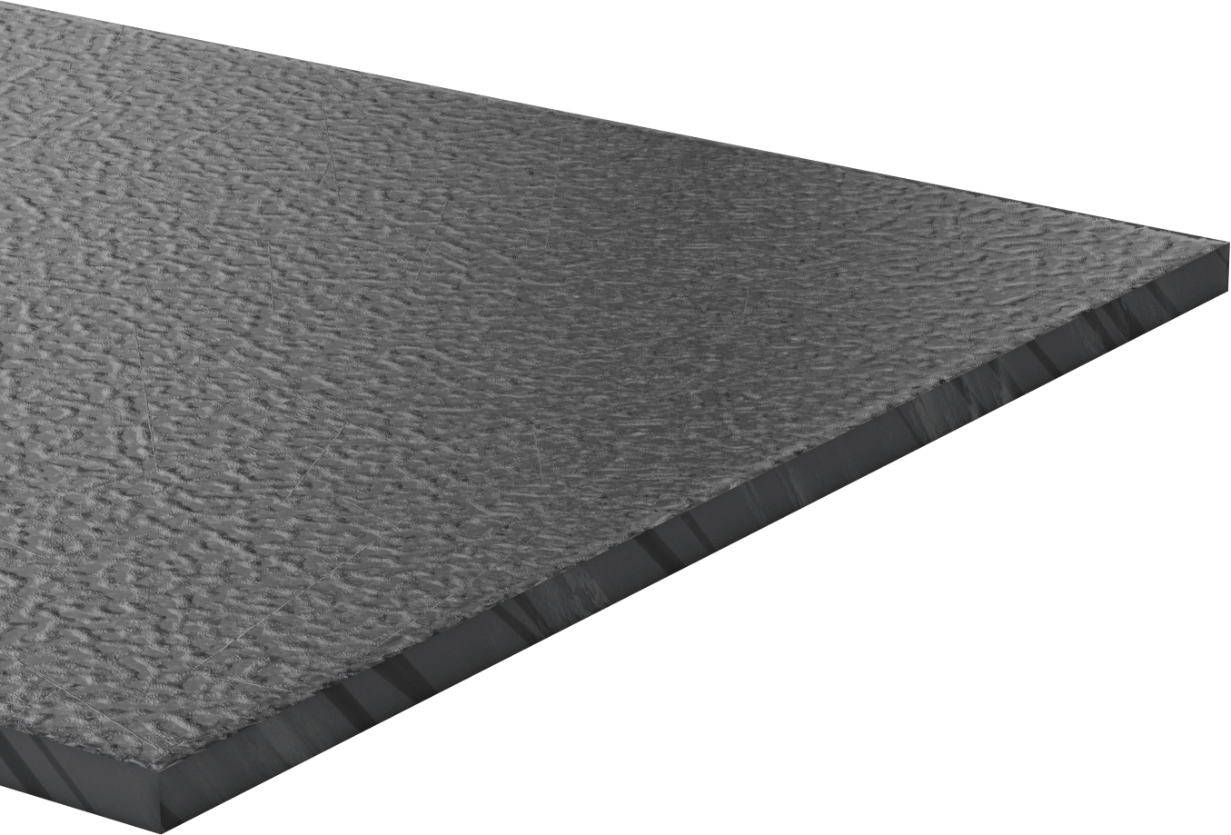 Geri Dönüştürülmüş Denizcilik Sınıfı Neme Dayanıklı HDPE Levha, 3/4" Kalınlık, 48" x 24"