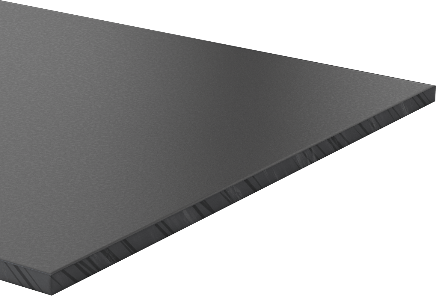 Geri Dönüştürülmüş Denizcilik Sınıfı Neme Dayanıklı HDPE Levha, 1" Kalınlık, 36" x 36"