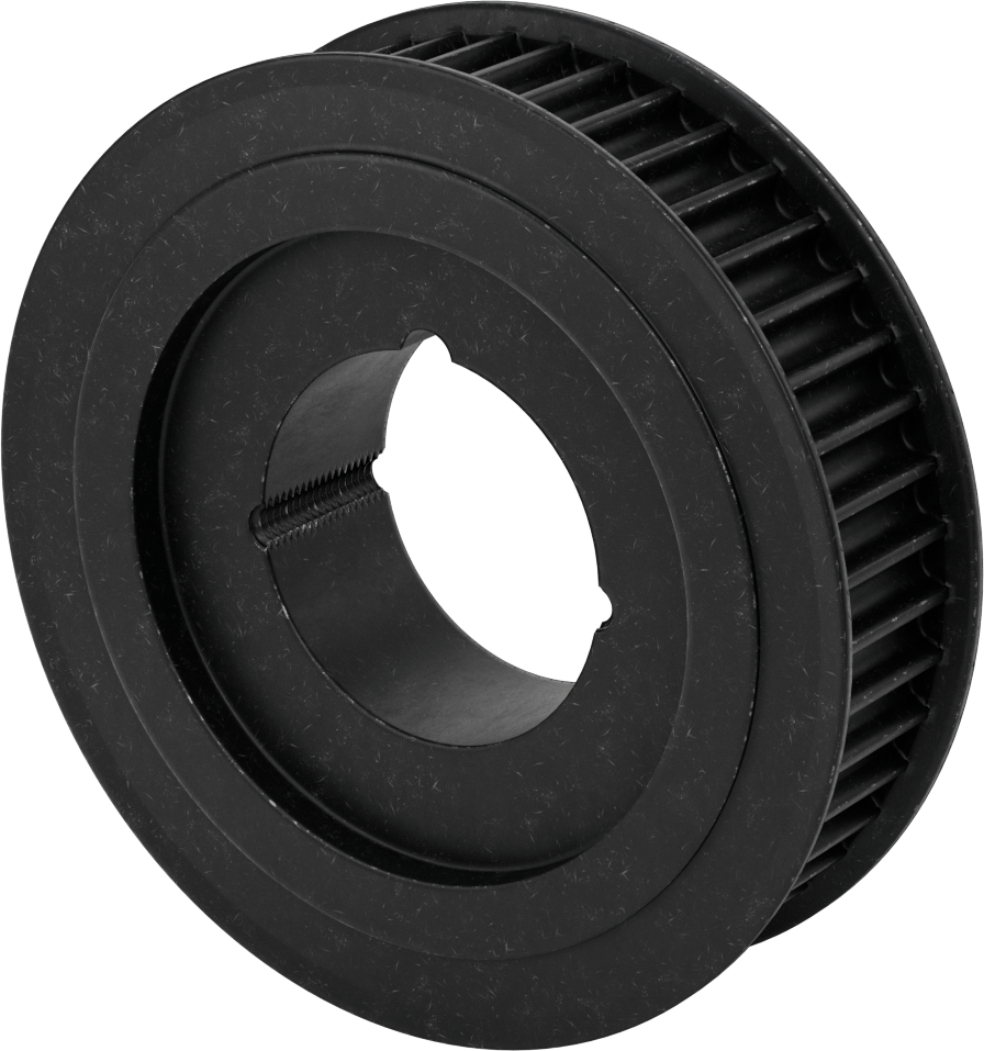 Yüksek Mukavemetli Gt Zaman Kayışı Kasnağı, Burç Montajı, 40 mm Maksimum Kayış Genişliği için, 46 Diş