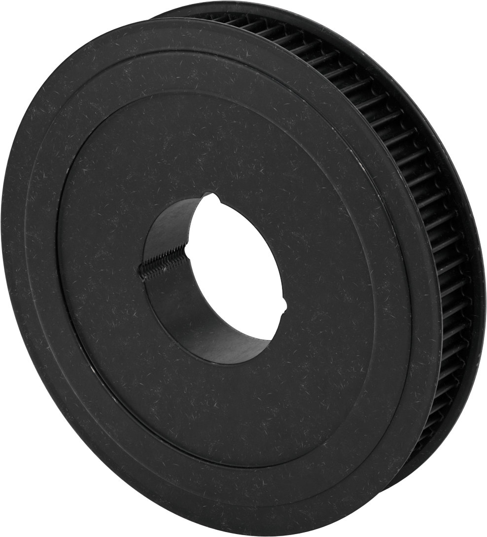 Yüksek Mukavemetli Gt Zaman Kayışı Kasnağı, Burç Montajı, 40 mm Maksimum Kayış Genişliği için, 72 Diş