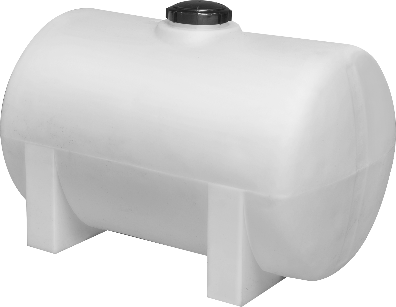 Yatay Plastik Tank, Tahliye Olmayan, 60 Galon Kapasite