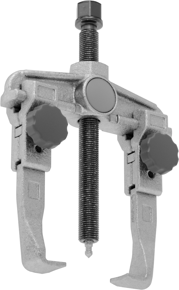 Çift Yönlü Çeneli Dış/İç Kavrama Çekici, Standart Profil Çubuk Kontrolü, 2 Çene, 4“ ila 4-3/4” İç Çap için