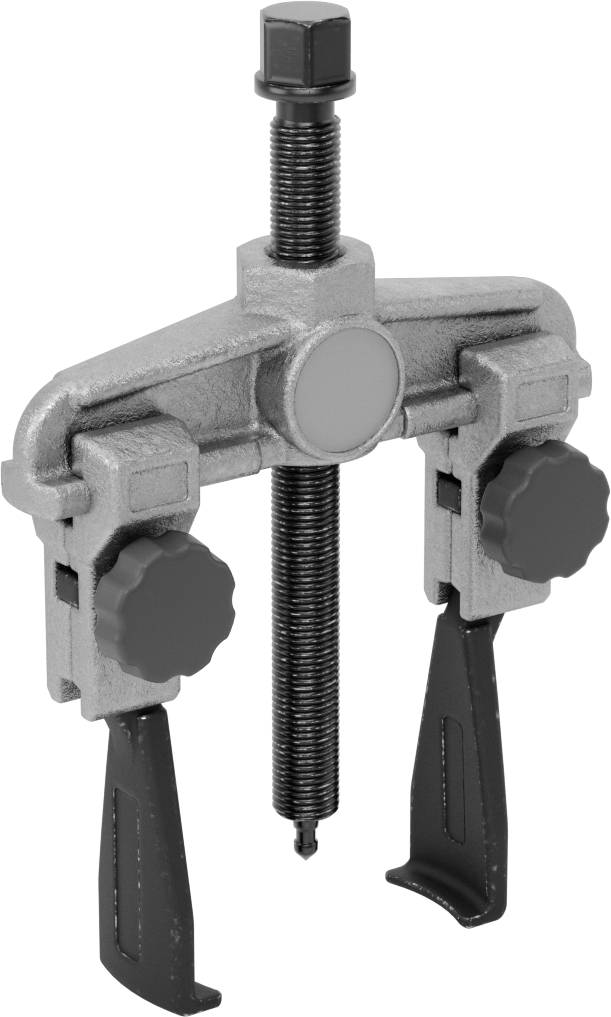Çift Yönlü Çeneli Dış/İç Kavrama Çekici, Dar Profil Çubuk Kontrolü, 2 Çene, 2-3/4“-5-1/2” iç çap için