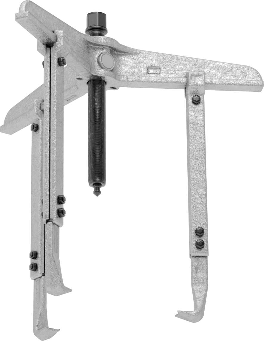 Çift Yönlü Çeneli Dış/İç Kavrama Çekici, Standart Profil Çubuk Kontrolü, 3 Çene, 11-1/2“-29-1/4” İç Çap için