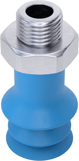 Gıda Endüstrisi Vakum Vantuzu, Metal Algılanabilir, Çoklu, Plastik, 0.97 lbs., 1/8 BSPP